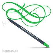 Caran d'Ache FIBRALO Brush Pen einzeln | Gelbgrün