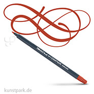 Caran d'Ache FIBRALO Brush Pen einzeln | Rotbraun