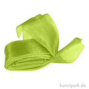 Chiffonband 40 mm Breite, 5 m Länge Einzelfarbe | Hellgrün