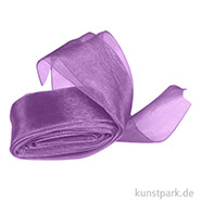 Chiffonband 40 mm Breite, 5 m Länge Einzelfarbe | Lila