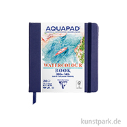 Clairefontaine Aquapad Watercolour Sketchbook, 24 Blatt, 300g 14 x 14  cm
