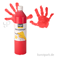 Creall Fingerfarben 750 ml Einzelfarbe | 02 Rot