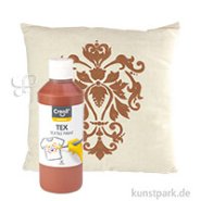 Creall TEX Stoffmalfarbe 250 ml | Braun