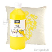 Creall TEX Stoffmalfarbe 500 ml | Hellgelb