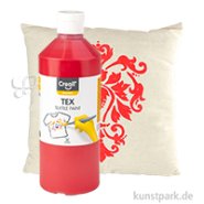 Creall TEX Stoffmalfarbe 500 ml | Rot