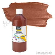 Creall TRANS Gouachefarben 500 ml Braun