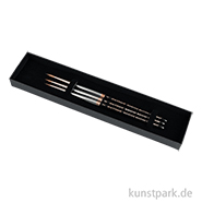 da Vinci MINIATURE MAESTRO Geschenkbox, 3 Miniaturpinsel, Serie 76 