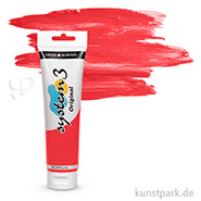 Daler-Rowney SYSTEM-3 Neonfarbe 150 ml | 544 Leuchtrot