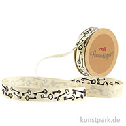 Dekoband - Schlüssel, 15 mm x 5 m 