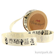 Dekoband - Wäsche, 20 mm x 5 m 