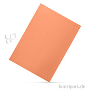 E-Wellpappe, doppelseitig gefärbt 50 x 70 cm | Leuchthellrot