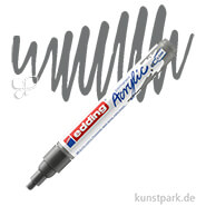edding 5100 Acrylmarker Medium, 2-3 mm Stift | Anthrazit