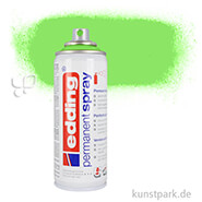 edding Permanent Spray - seidenmatt, 200 ml Einzelfarbe | 927 Gelbgrün