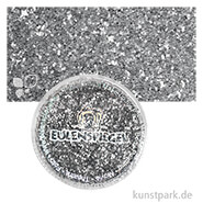 Eulenspiegel Polyester-Streuglitzer 6 g Dose | Silber