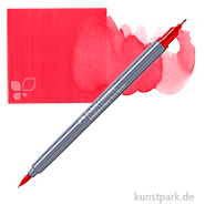 Faber-Castell GOLDFABER Aqua Dual Marker Einzelstift | 121 Geraniumrot Hell