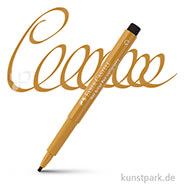 Faber-Castell PITT Artist Pen Calligraphy einzeln Stift | 268 Grüngold