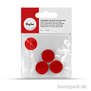Färbtabletten für Wachs und Kerzen-Gel, 3 Stück Beutel | Rot