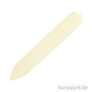 Falzbein aus Rinderknochen mit spitzem und rundem Ende 18 cm