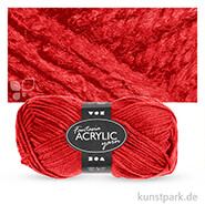 Fantasia Wolle aus 100 % Polyacryl - 50 g 80 m | Rot