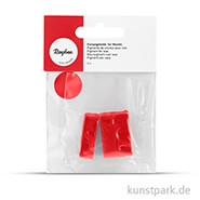 Farbpigmente für Wachs, 3 Stück Rot