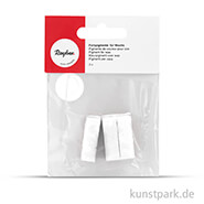 Farbpigmente für Wachs, 3 Stück Weiß