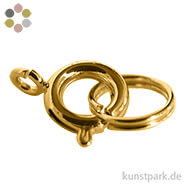 Federringe mit Spaltring, 7 mm, 4 Stück 