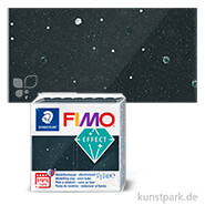 FIMO Steinfarben Effekt 57 g Granit Schwarz