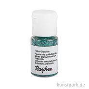 Flitter Alu - Streuglitzer zum Basteln, 10 ml Einzelfarbe | Jade
