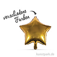Folienballon Stern, 46x49 cm 