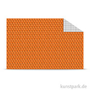 Fotokarton Modellbau - DIN A4 Blatt | Holzschindeln rot