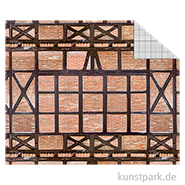 Fotokarton Modellbau - DIN A4 Blatt | Fachwerk
