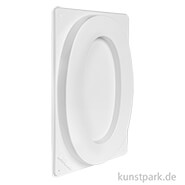 Gießform - Bilderrahmen oval 
