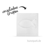 Gießform - Fisch, Tiefe 4 cm 