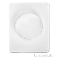 Gießform - Kreis, Durchmesser 7,5 cm, Tiefe 3,5 cm 