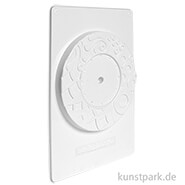 Gießform - Uhr, Art Deko 