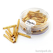 Glasstifte Twistet mit Silbereinzug Dose | Gold - 20 mm - 13g