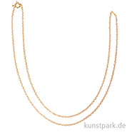 Gliederkette - Gold, verschiedene Längen 60 cm
