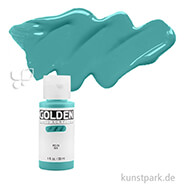 GOLDEN Fluid Acrylics, Flüssige Acrylfarben 30 ml | 2144 Cobalt Turquoise