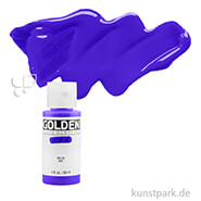 GOLDEN Fluid Acrylics, Flüssige Acrylfarben 30 ml | 2260 Phthalo Blue (Red Shade)