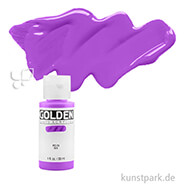 GOLDEN Fluid Acrylics, Flüssige Acrylfarben 30 ml | 2401 Ultramarine Violet