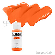 GOLDEN Fluid Acrylics, Flüssige Acrylfarben 30 ml | 2403 Vat Orange