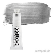GOLDEN Heavy Body Acrylfarben 59 ml | 4027 Iridescent Stainless Steel (Coarse)