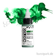 GOLDEN High Flow Acrylfarben 30 ml Einzelfarbe | 8577 Phthalo Green (Yellow Shade)