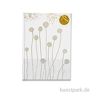 Good old friends - Aquarell Trauerkarte, Engel 