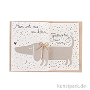 Good old friends - Dackelkarte, Man ist nie zu klein 
