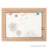 Good old friends - Drahtrahmen, Fahrrad 