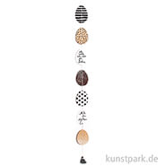 Good old friends - Eierkette, Schwarz-Weiß 