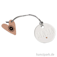 Good old friends - Familientaler, Geschenkanhänger, Mama 