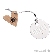 Good old friends - Familientaler, Geschenkanhänger, Onkel 