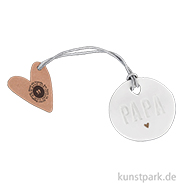 Good old friends - Familientaler, Geschenkanhänger, Papa 